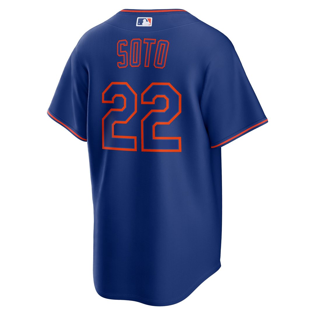 New York Mets Juan Soto Royal Alternate Replica Jersey