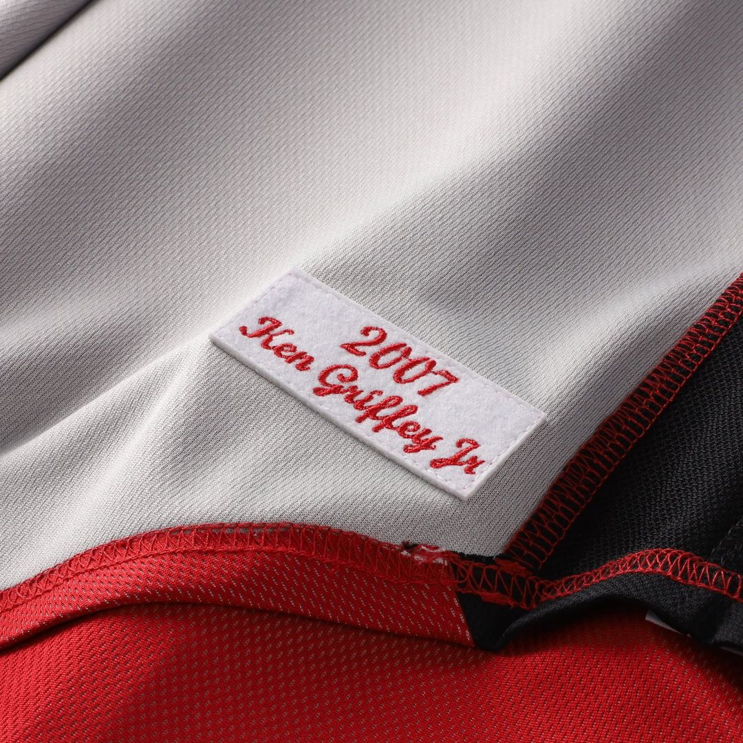 Cincinnati Reds Ken Griffey Jr. Red Authentic Batting Practice Jersey