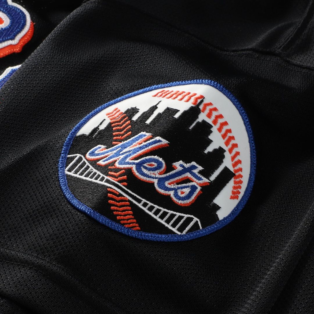 New York Mets Mike Piazza Black Cooperstown Collection 2000 Batting Practice Jersey