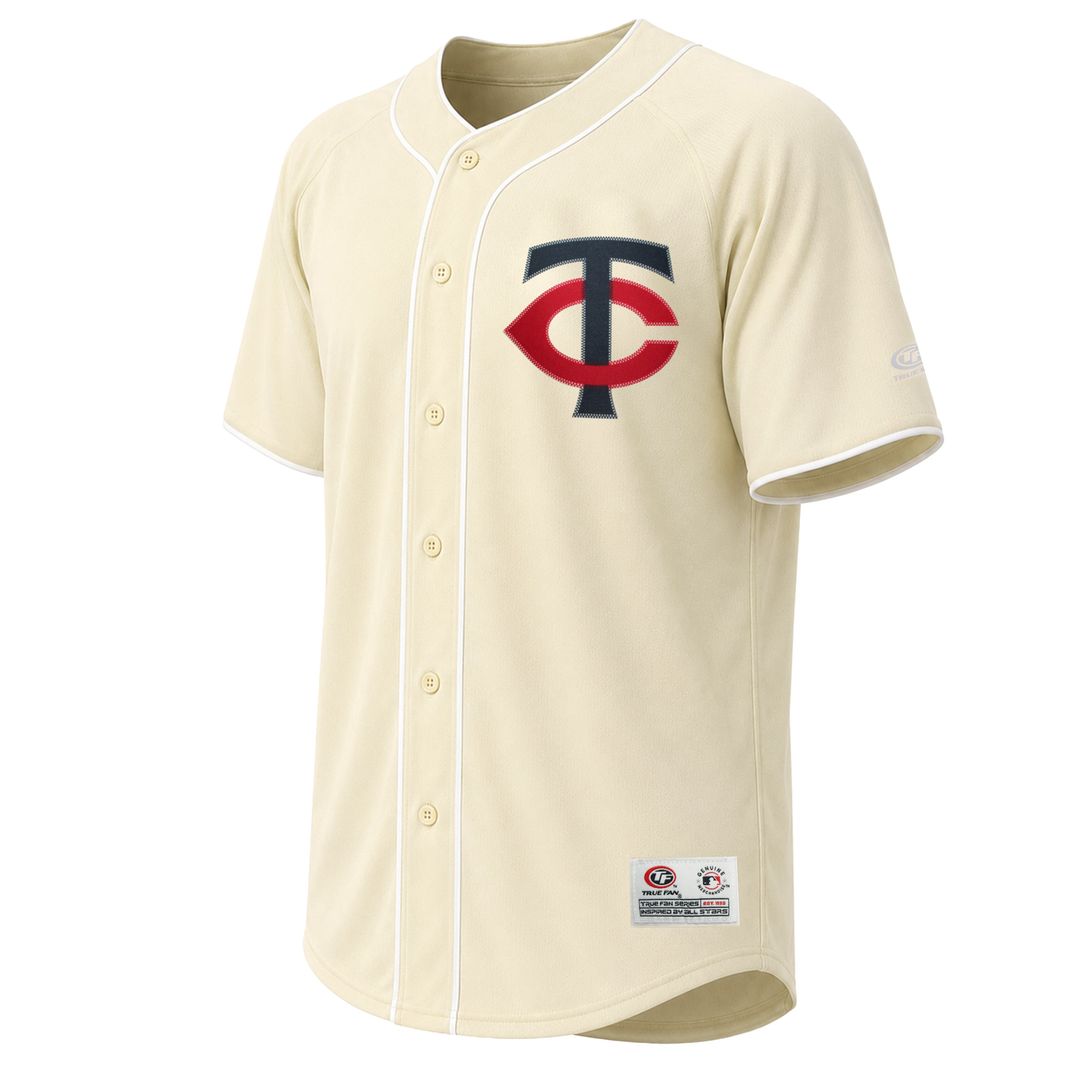 Minnesota Twins Cream Fashion Jersey