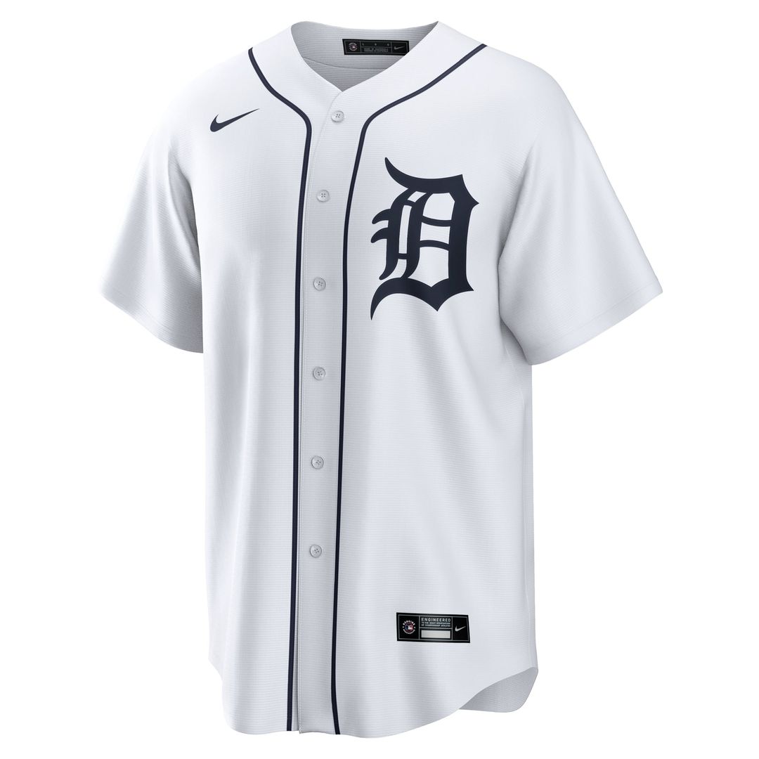 Detroit Tigers Kerry Carpenter White Home Replica Jersey