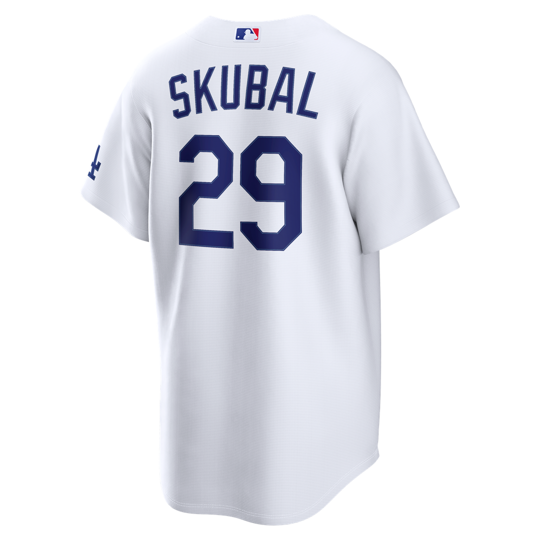 Los Angeles Dodgers Tarik Skubal White Home Stadium Jersey