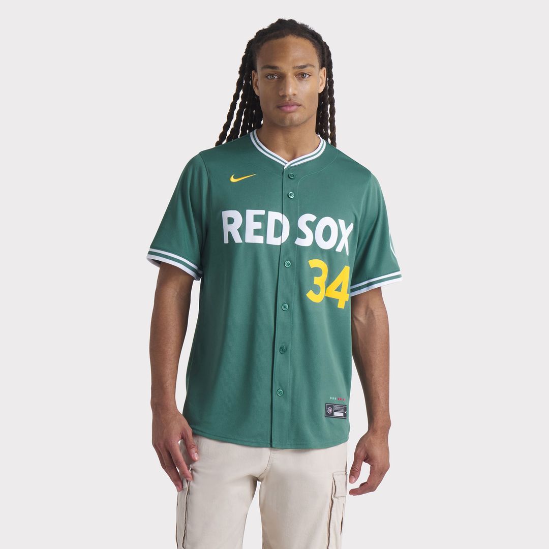 Boston Red Sox David Ortiz Green 2025 City Connect Limited Retired Player Jersey