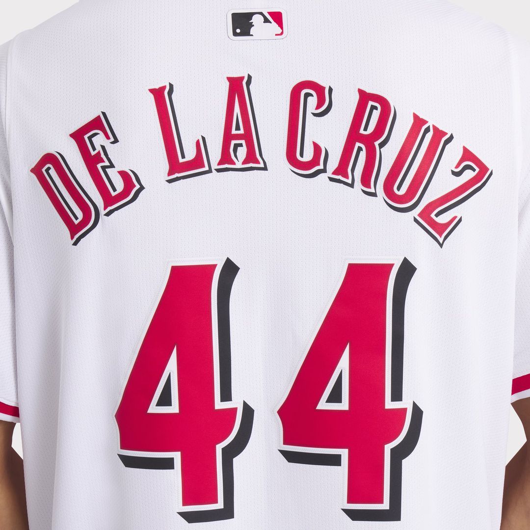 Cincinnati Reds Elly De La Cruz Gray Road Limited Player Jersey