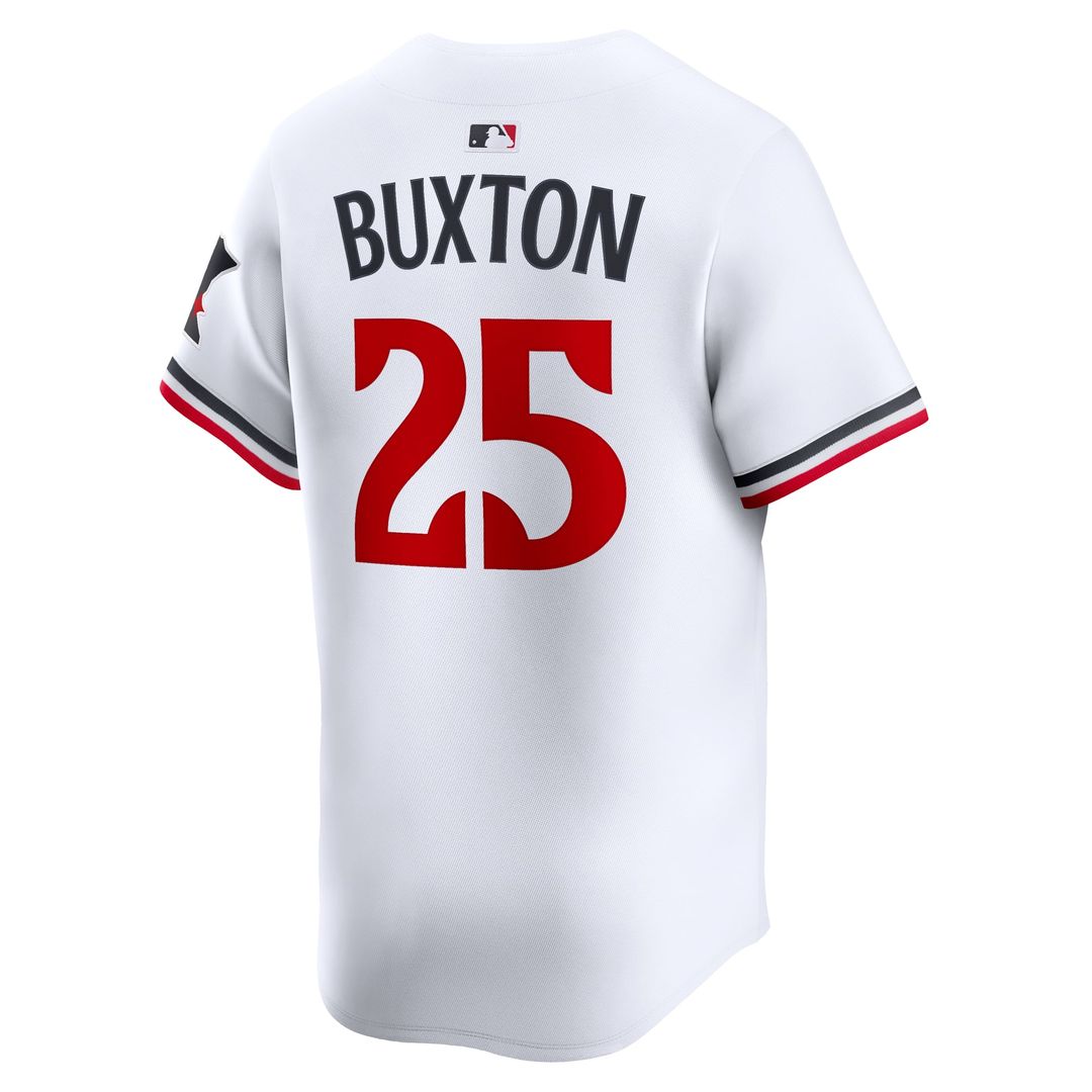 Minnesota Twins Byron Buxton White Home Limited Player Jersey