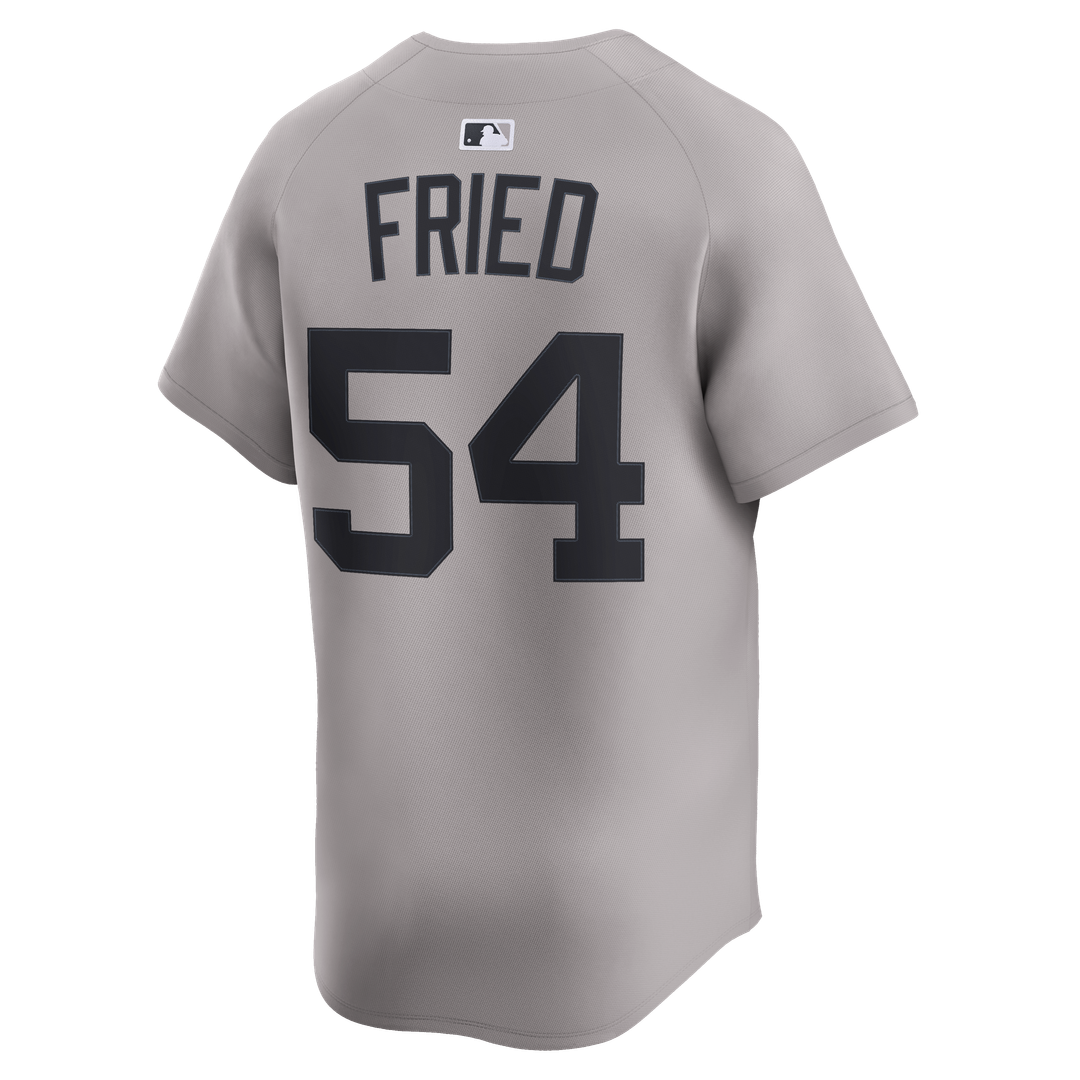 New York Yankees Max Fried Gray Road Limited Player Jersey