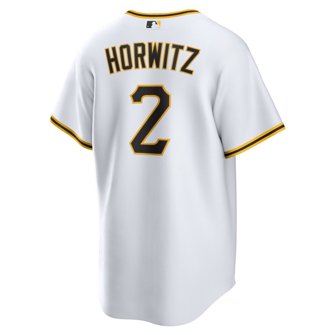 Pittsburgh Pirates Spencer Horwitz White Home Replica Jersey