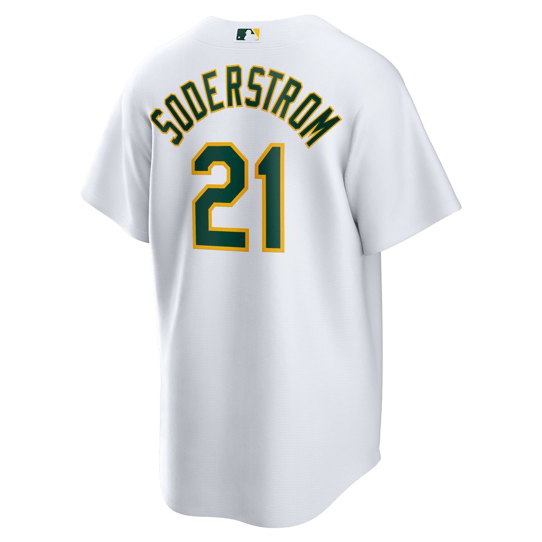 Athletics Tyler Soderstrom White Home Replica Jersey