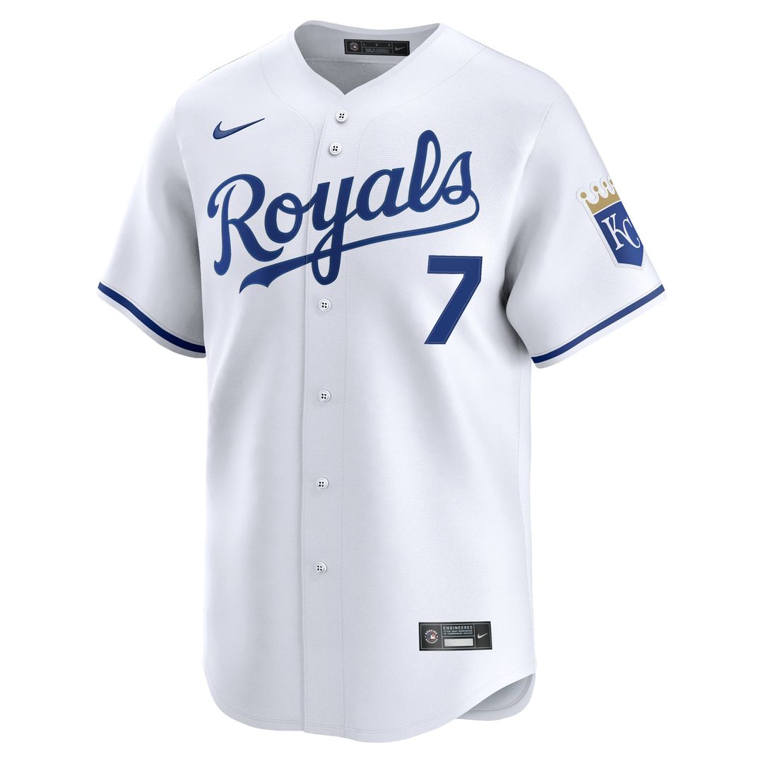 Kansas City Royals Bobby Witt Jr. Light Blue Alternate Limited Player Jersey