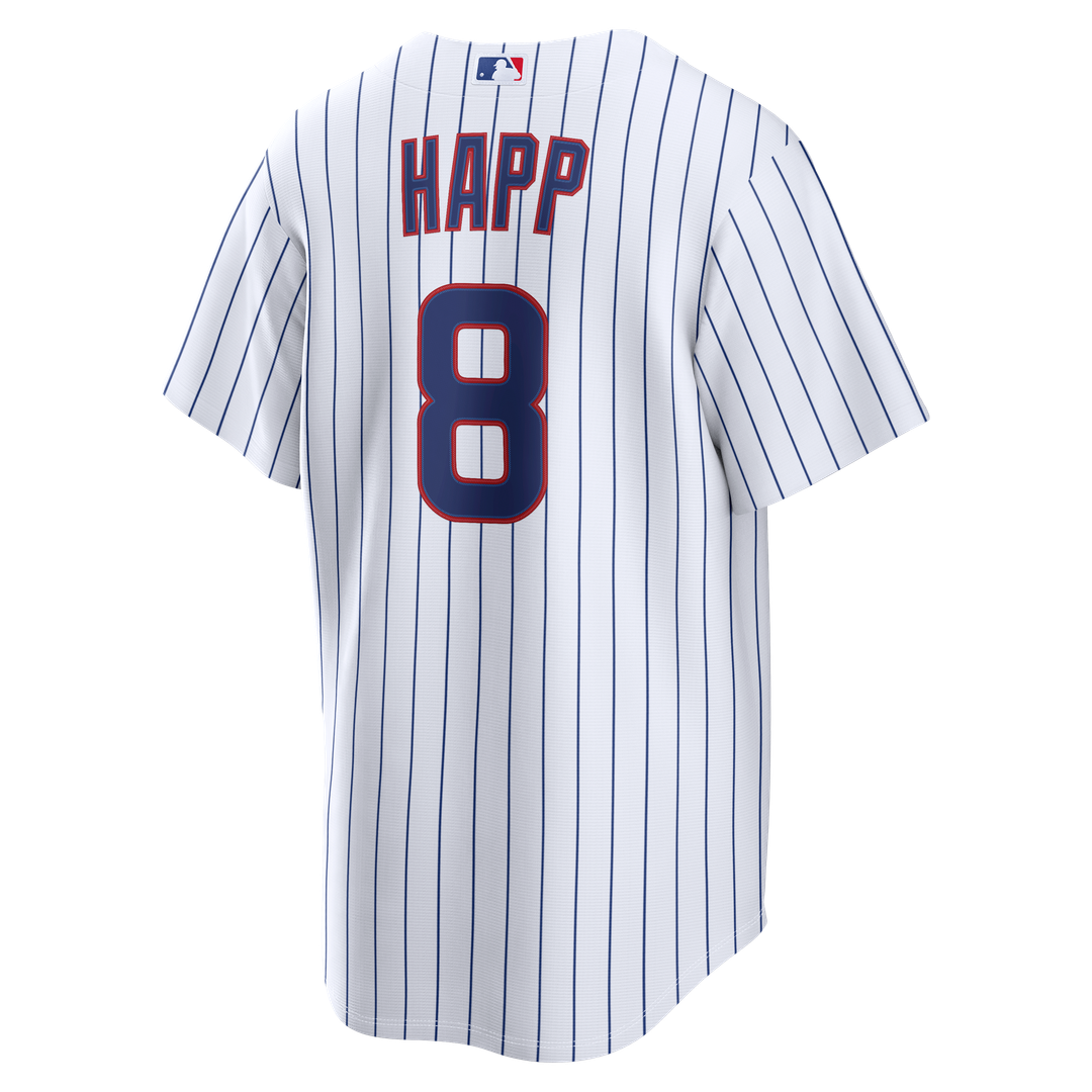 Chicago Cubs Ian Happ White Home Replica Jersey