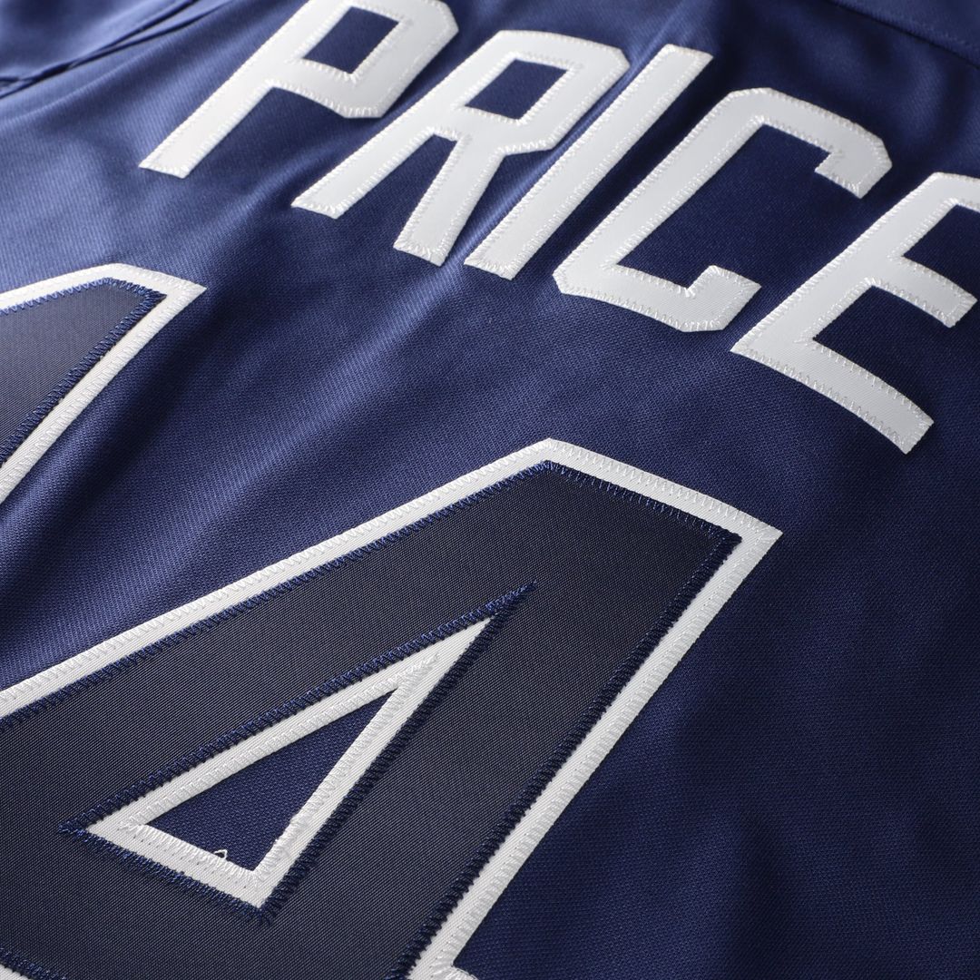 Tampa Bay Rays David Price Blue Authentic Batting Practice Jersey