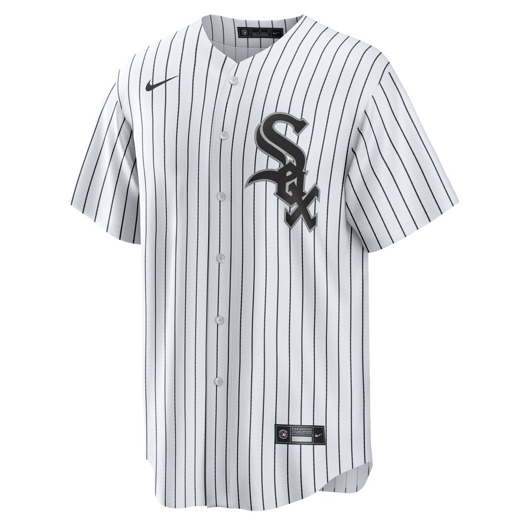 Chicago White Sox White #1 Dad Home Replica Jersey