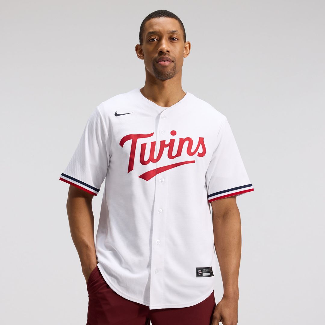 Minnesota Twins White Home Replica Team Jersey