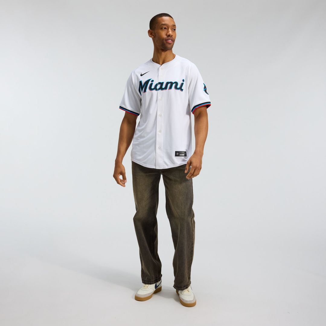 Miami Marlins White Home Limited Jersey