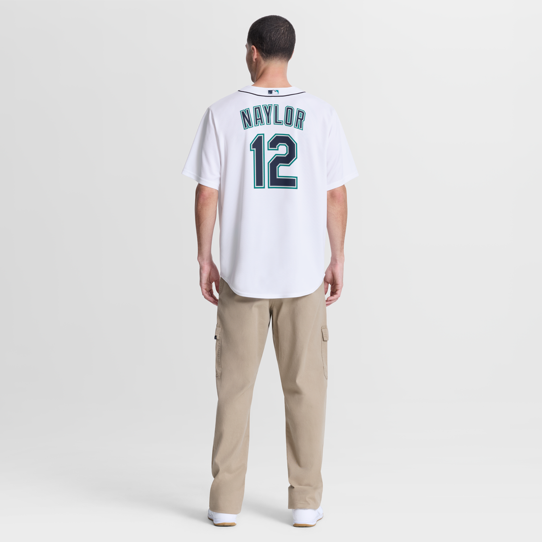 Seattle Mariners Josh Naylor White Home Replica Jersey