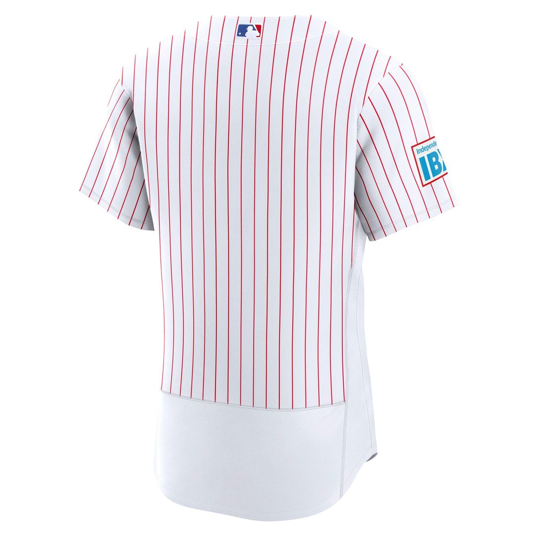 Philadelphia Phillies Light Blue Alternate Sponsor Patch Authentic Jersey