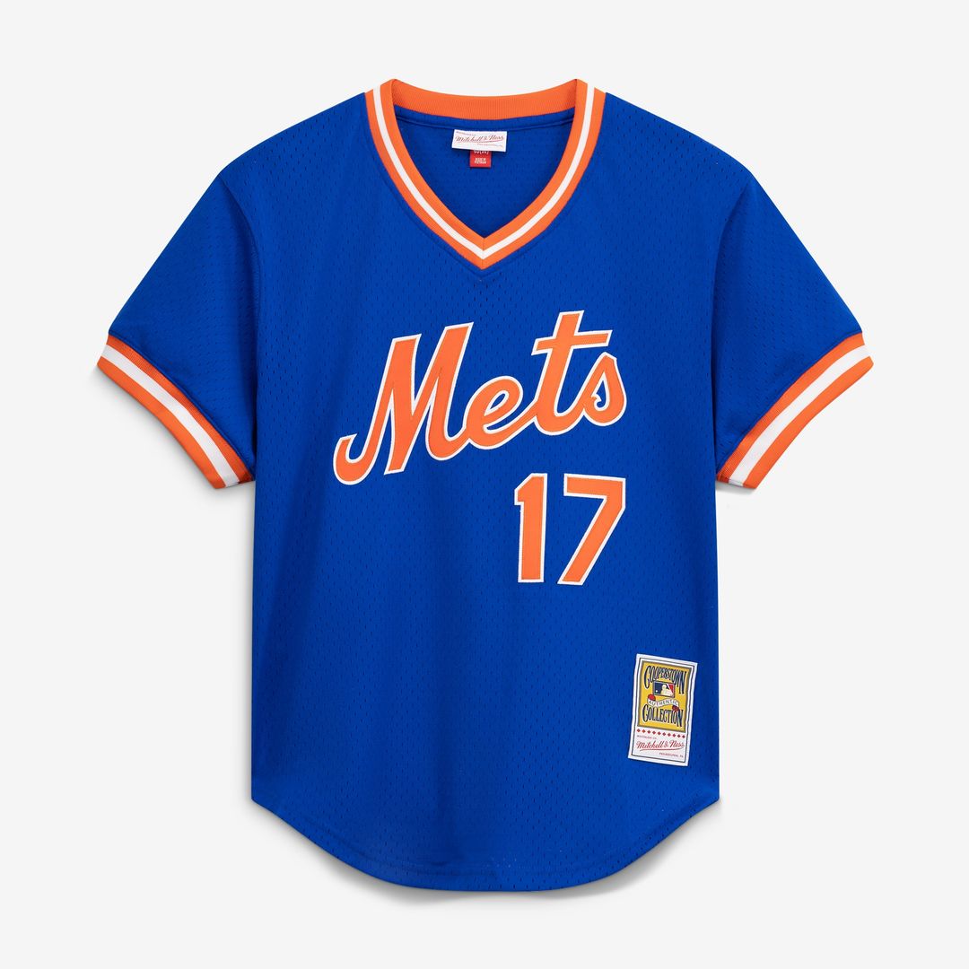 New York Mets Keith Hernandez Royal Authentic Batting Practice Jersey