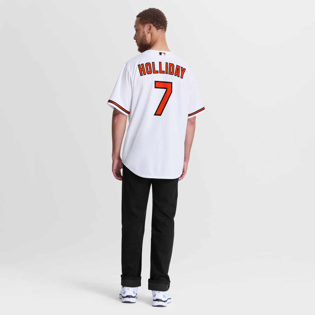 Baltimore Orioles Jackson Holliday White Home Replica Jersey