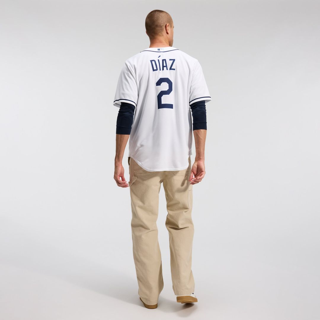 Tampa Bay Rays Yandy Díaz White Home Replica Jersey