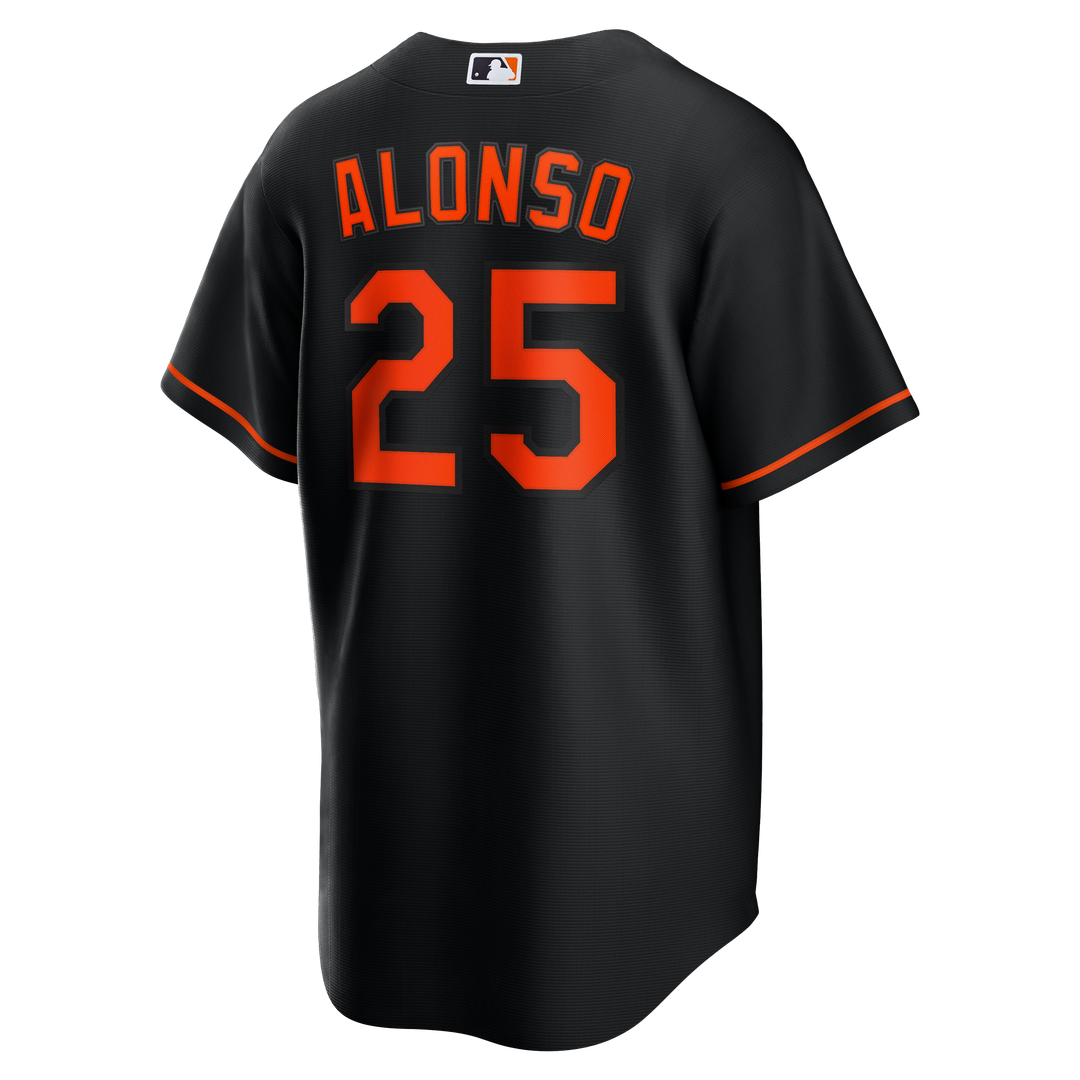 Baltimore Orioles Pete Alonso Black Alternate Replica Jersey