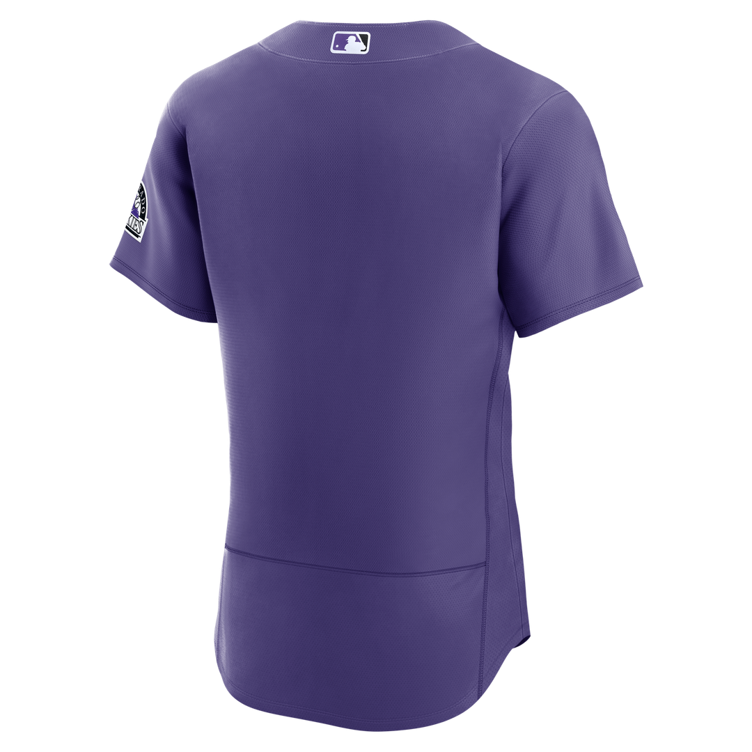 Colorado Rockies Purple Alternate Authentic Jersey