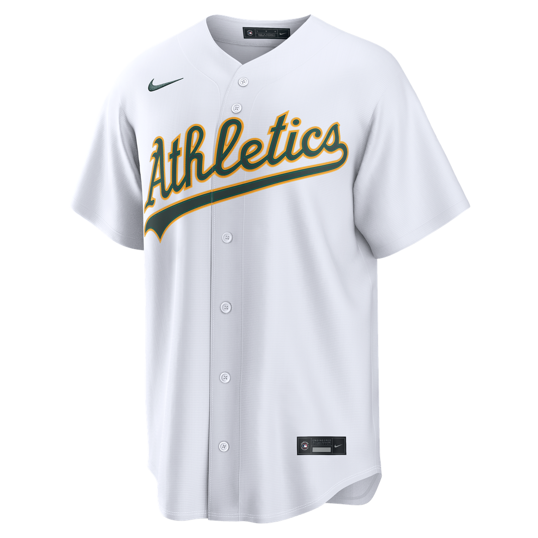 Athletics Henry Bolte White Home Replica Jersey
