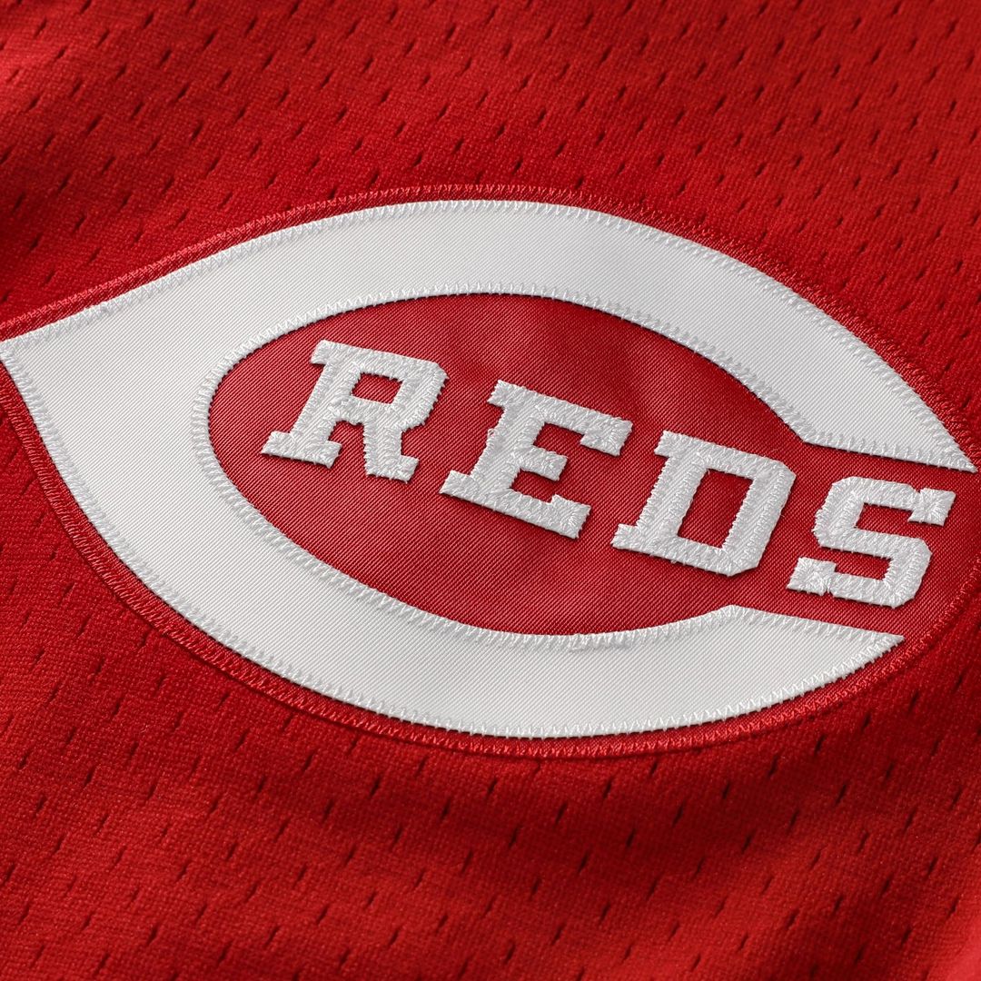 Cincinnati Reds Johnny Bench Red Cooperstown Collection Big & Tall Mesh Batting Practice Jersey