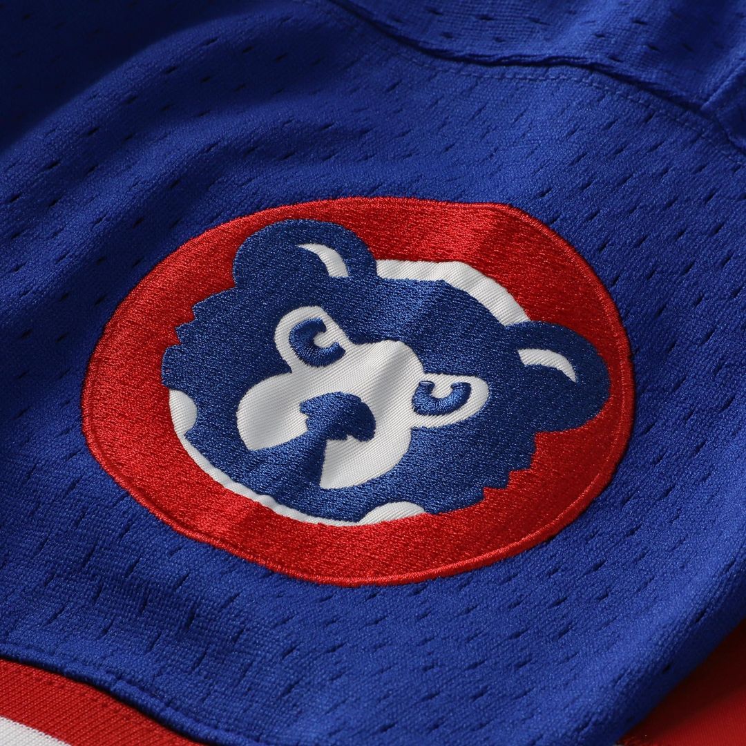 Chicago Cubs Ryne Sandberg Royal Cooperstown Collection 1996 Mesh Batting Practice Button-Up Jersey