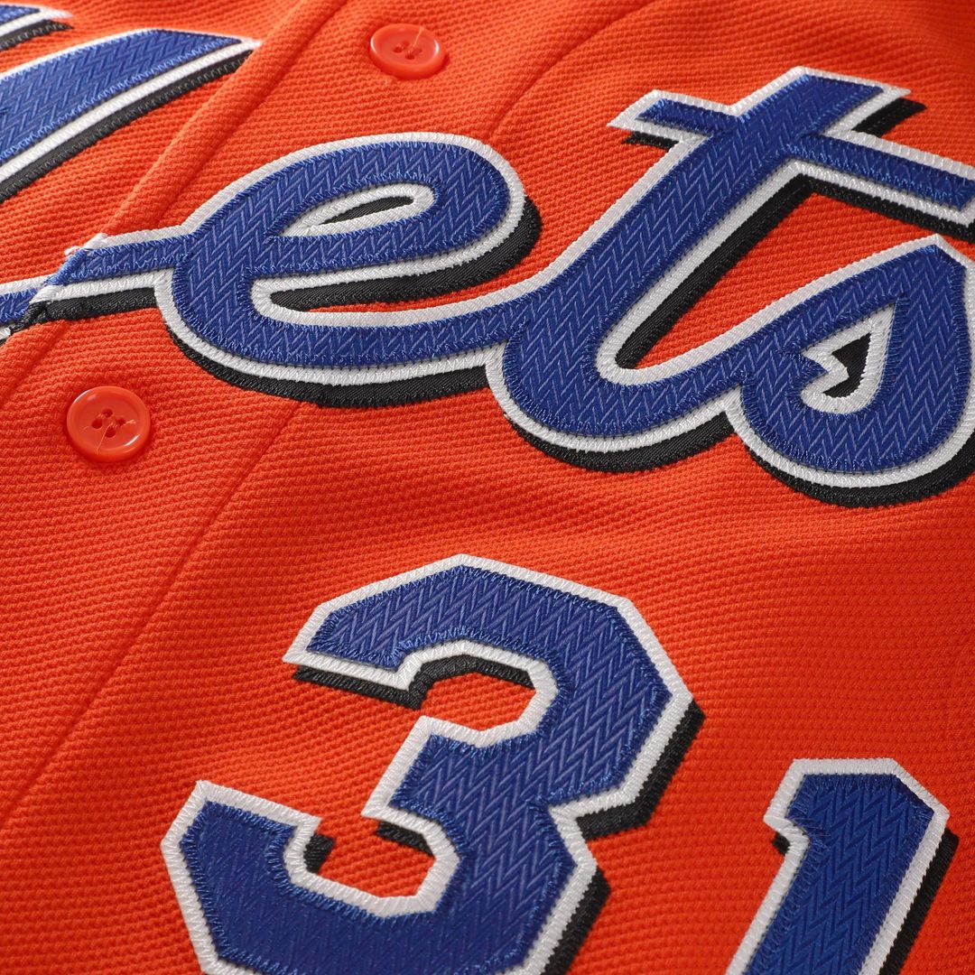New York Mets Mike Piazza Royal Cooperstown Collection Mesh Batting Practice Button-Up Jersey