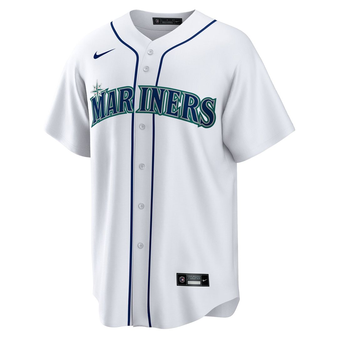 Seattle Mariners Julio Rodriguez White Home Replica Player Jersey