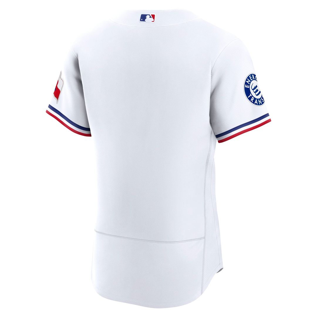 Texas Rangers Light Blue Alternate Sponsor Patch Authentic Jersey