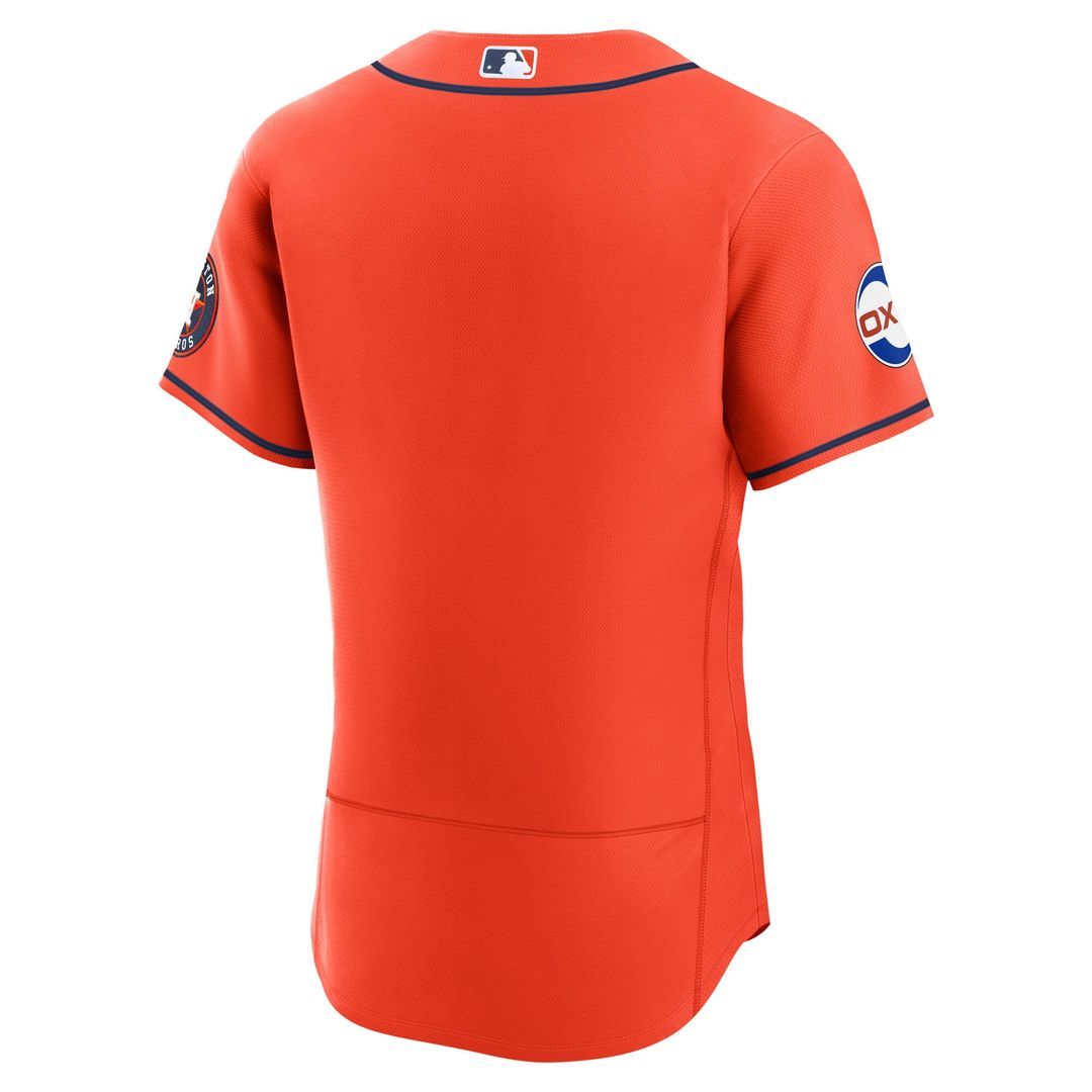 Houston Astros Navy Alternate Sponsor Patch Authentic Jersey