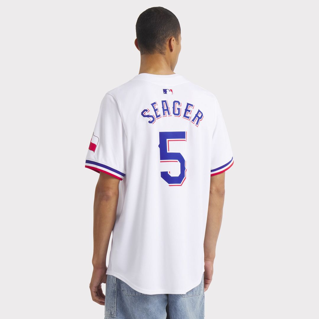 Texas Rangers Corey Seager White Home Limited Player Jersey