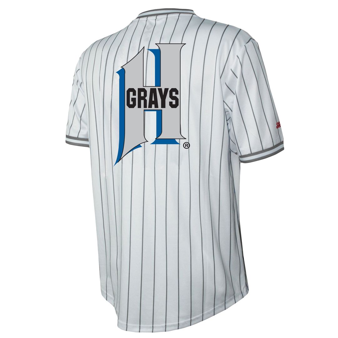 Homestead Grays White V-Neck Jersey