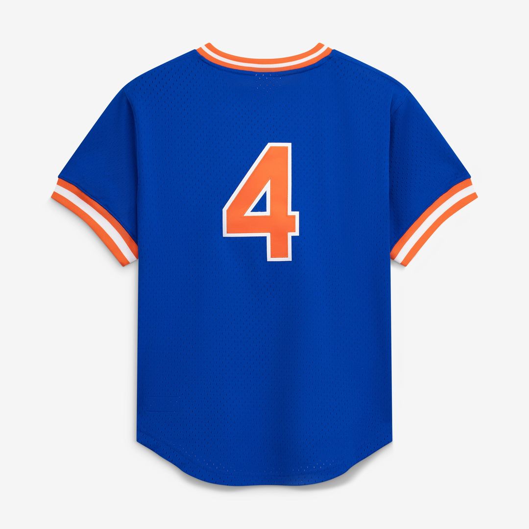 New York Mets Lenny Dykstra Royal Authentic Batting Practice Jersey