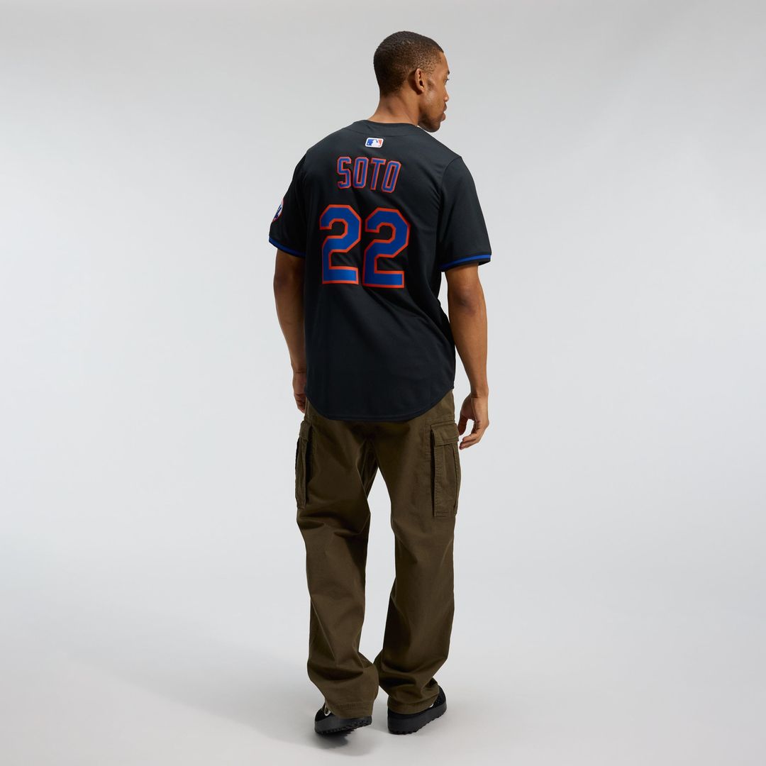 New York Mets Juan Soto Black Alternate Limited Player Jersey
