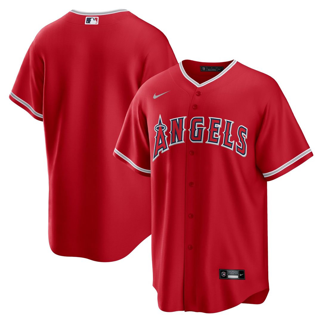 Los Angeles Angels White Home Replica Team Jersey