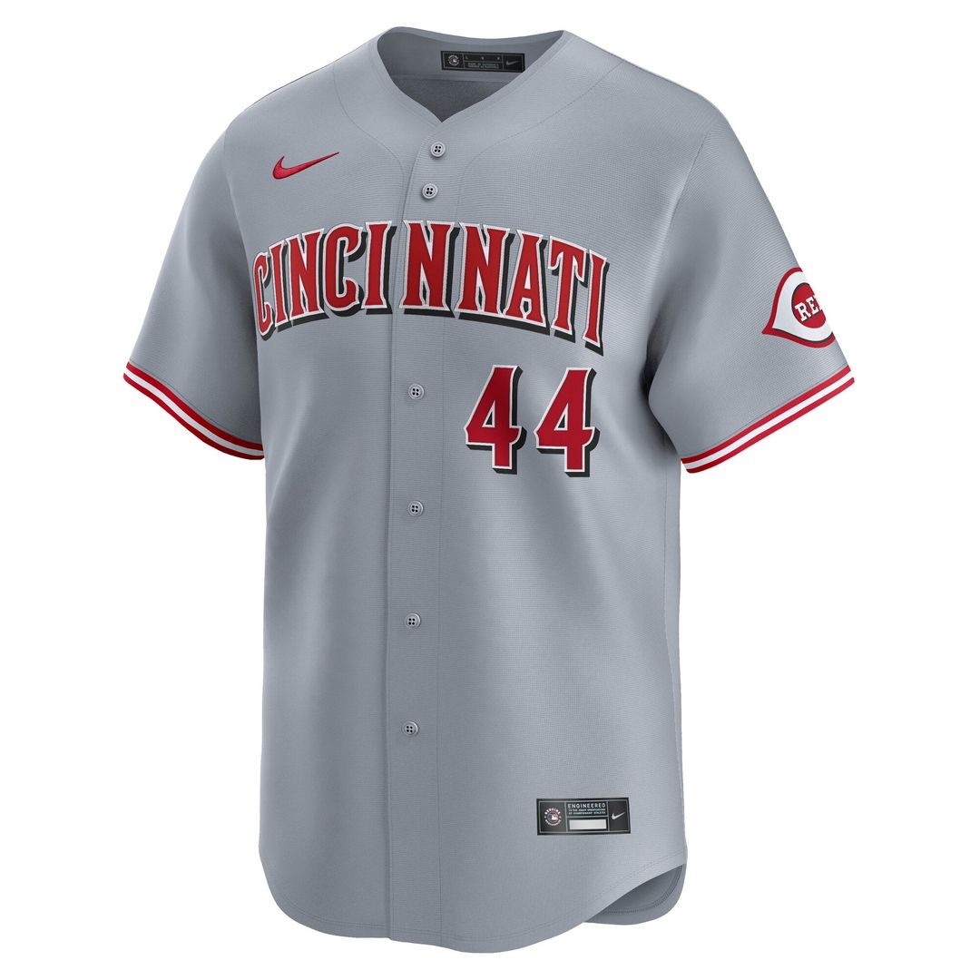 Cincinnati Reds Elly De La Cruz Gray Road Limited Player Jersey