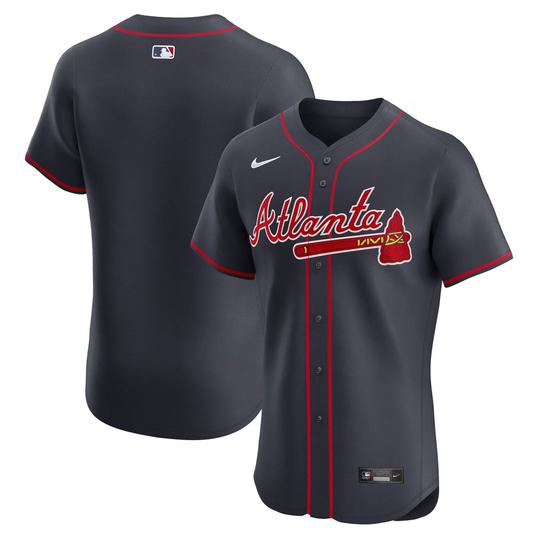 Atlanta Braves Red Alternate Elite Jersey