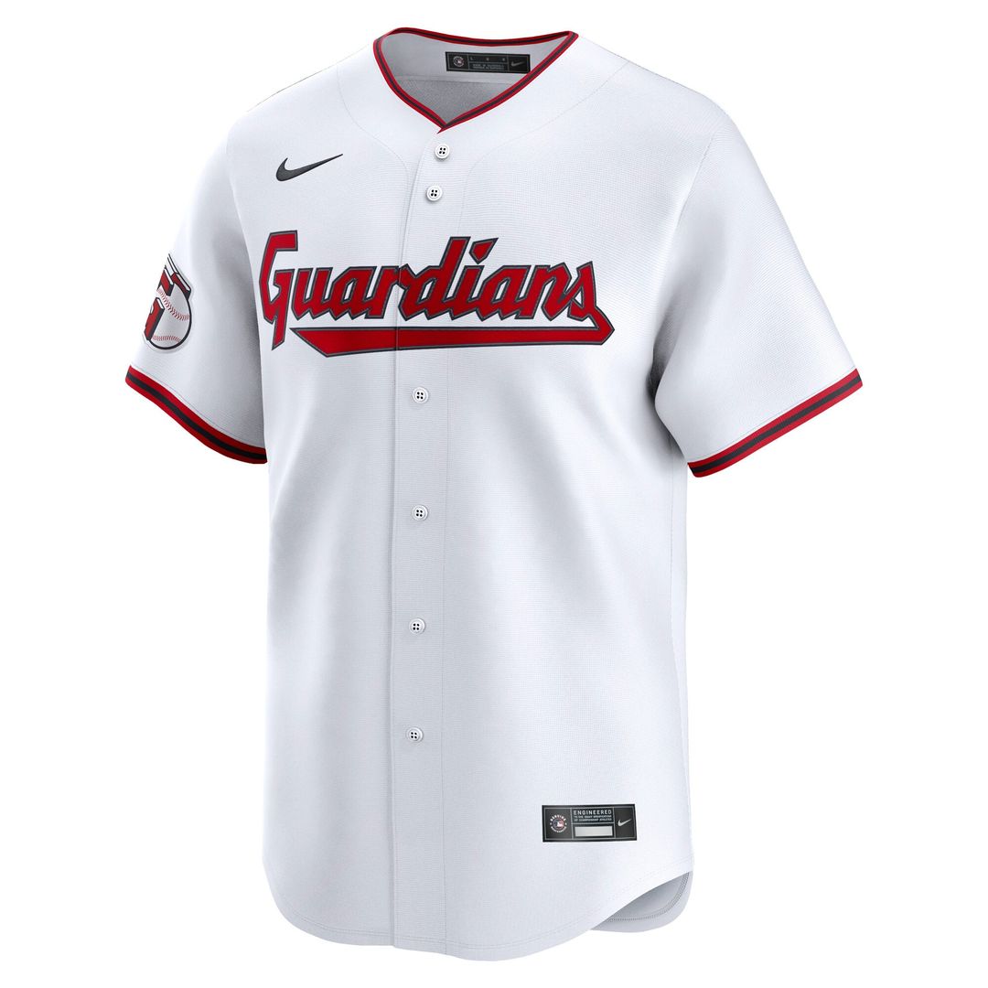 Cleveland Guardians Steven Kwan White Home Limited Player Jersey