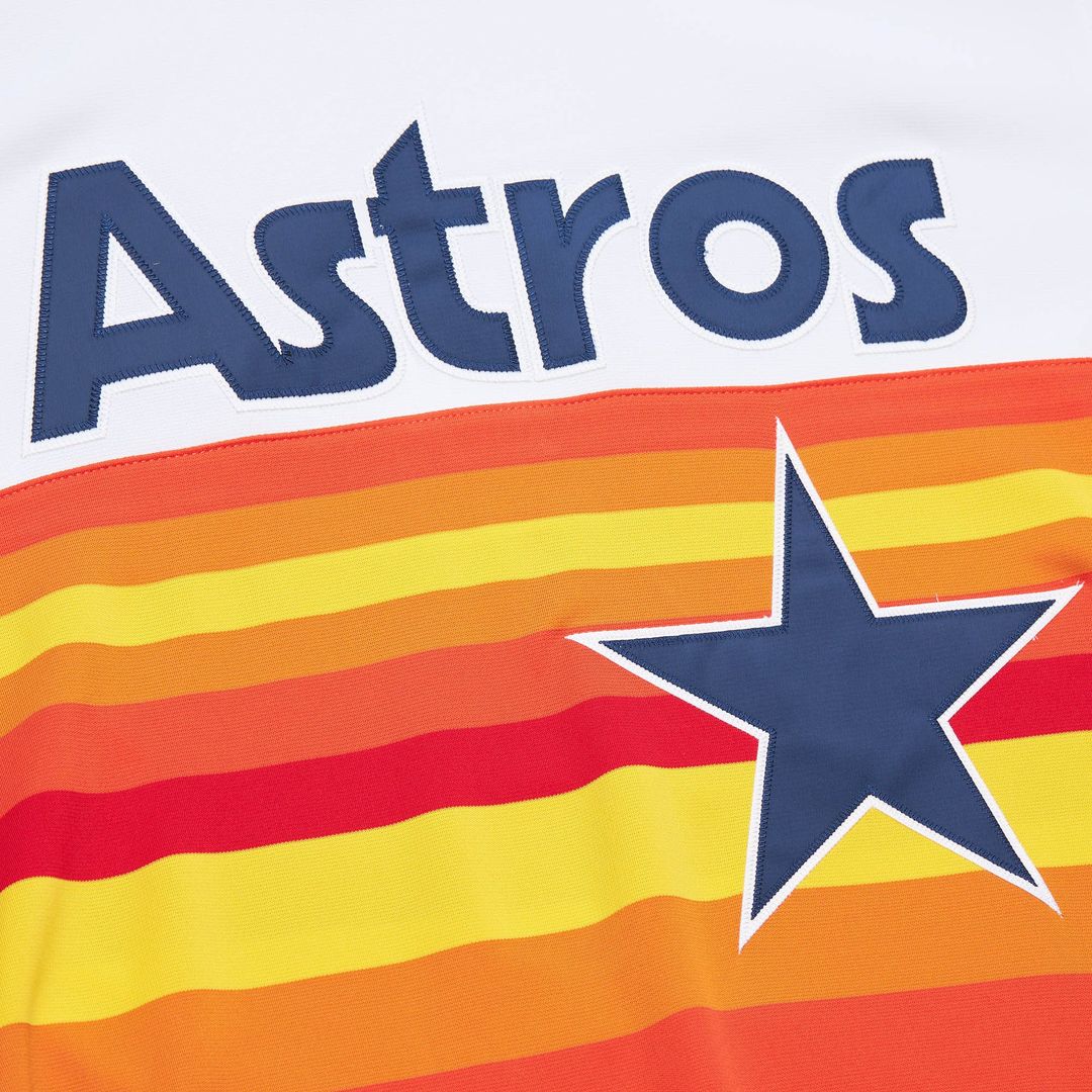 Houston Astros Lance Berkman White 2004 Cooperstown Collection Authentic Throwback Jersey