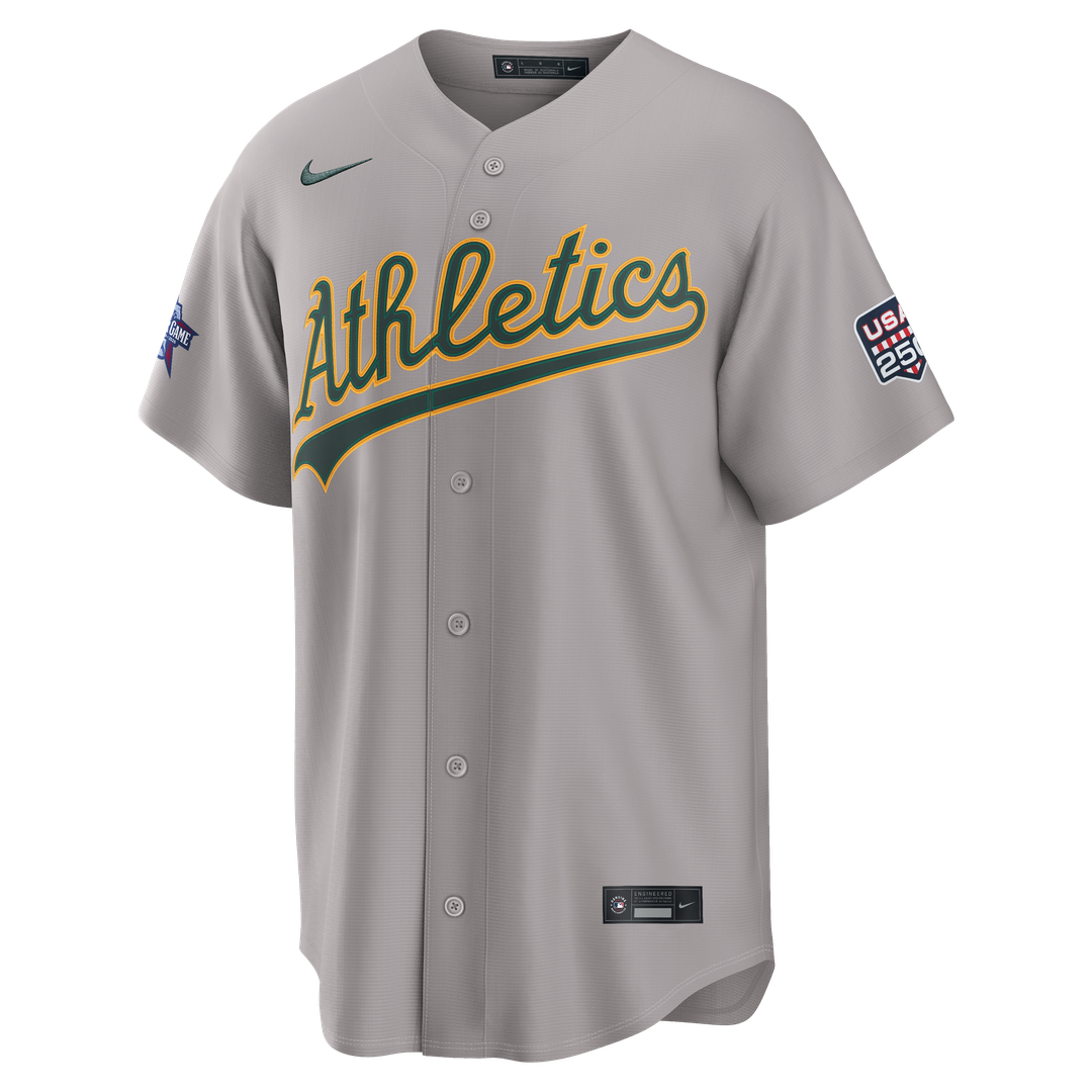 2026 All-Star Game Men's Athletics Shea Langeliers Gray Replica Jersey