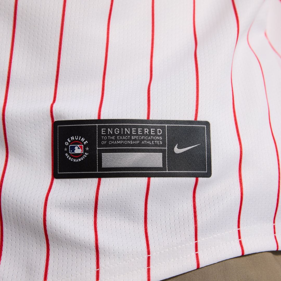 Philadelphia Phillies J.T. Realmuto White Home Limited Player Jersey