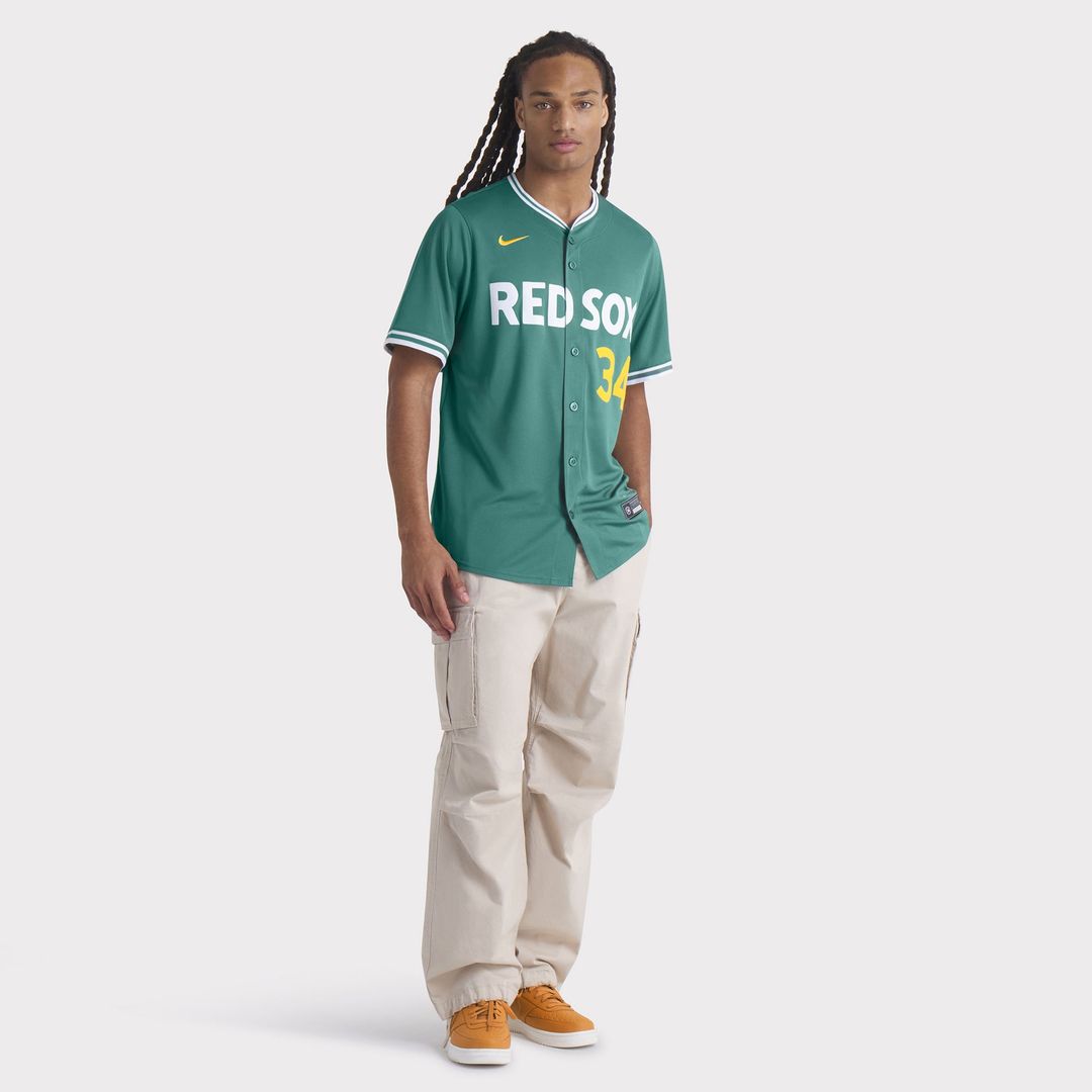 Boston Red Sox David Ortiz Green 2025 City Connect Limited Retired Player Jersey