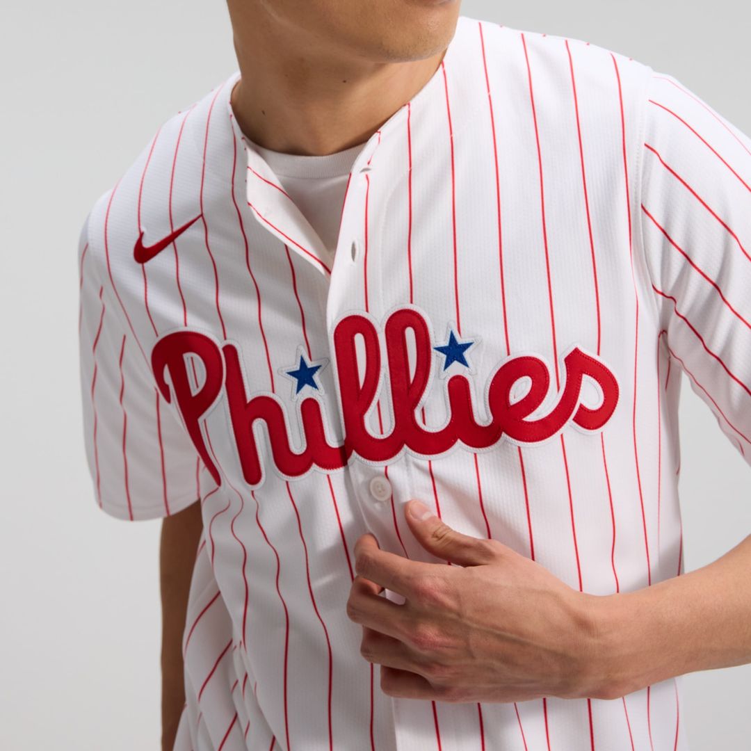 Philadelphia Phillies J.T. Realmuto White Home Limited Player Jersey