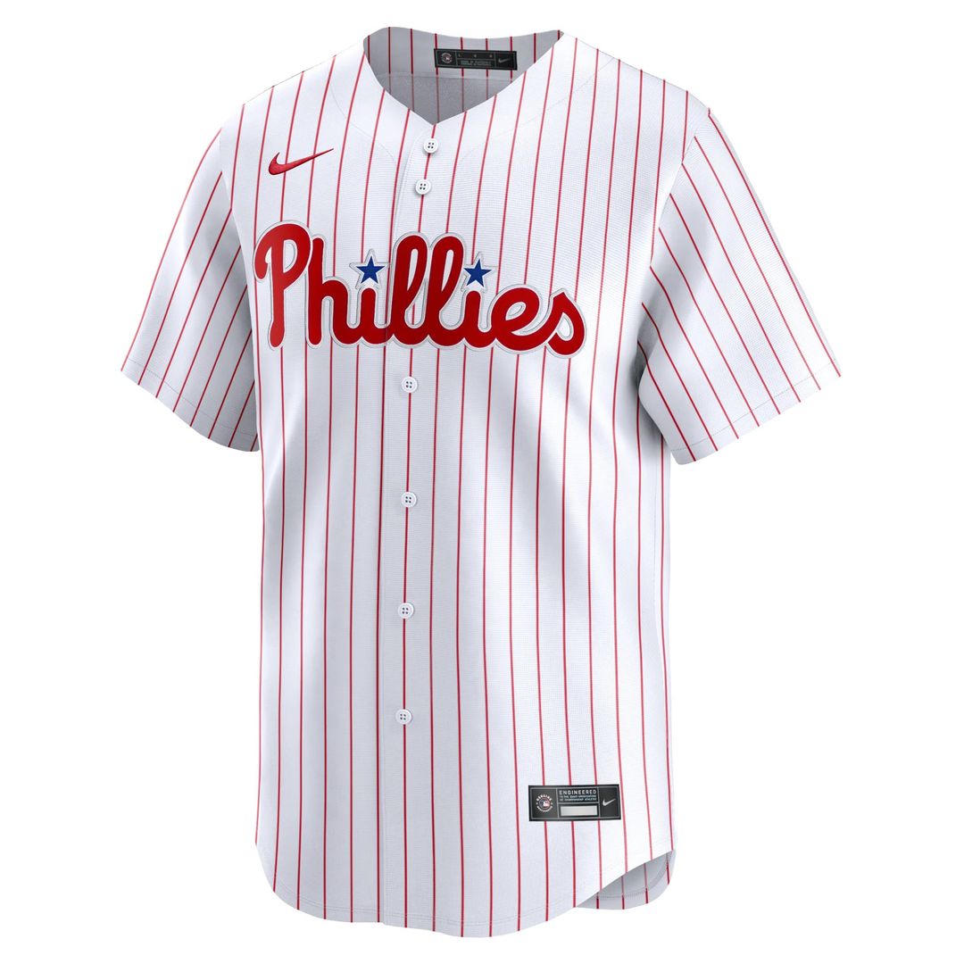 Philadelphia Phillies J.T. Realmuto White Home Limited Player Jersey