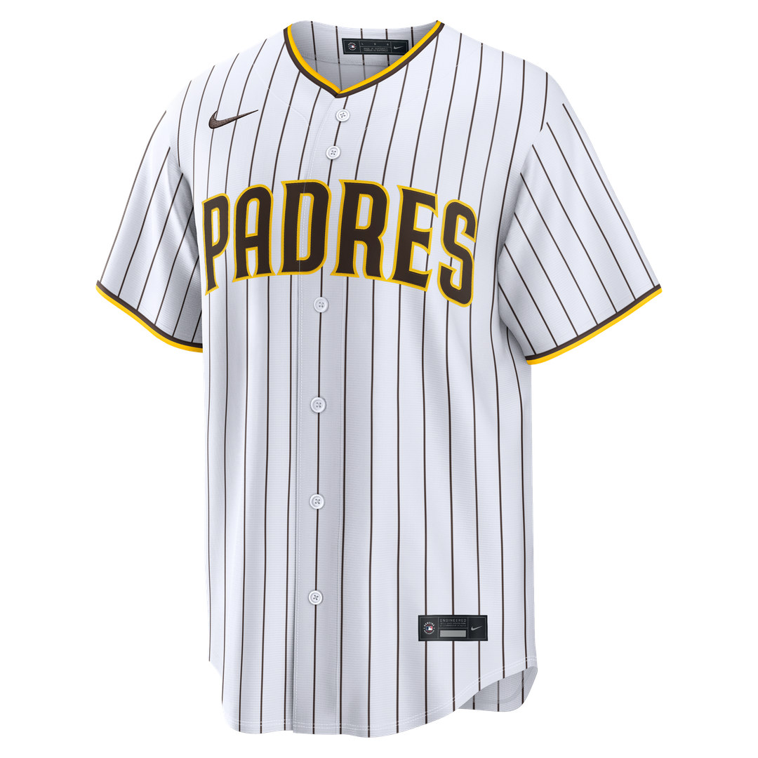 San Diego Padres Casey Mize White Home Replica Jersey