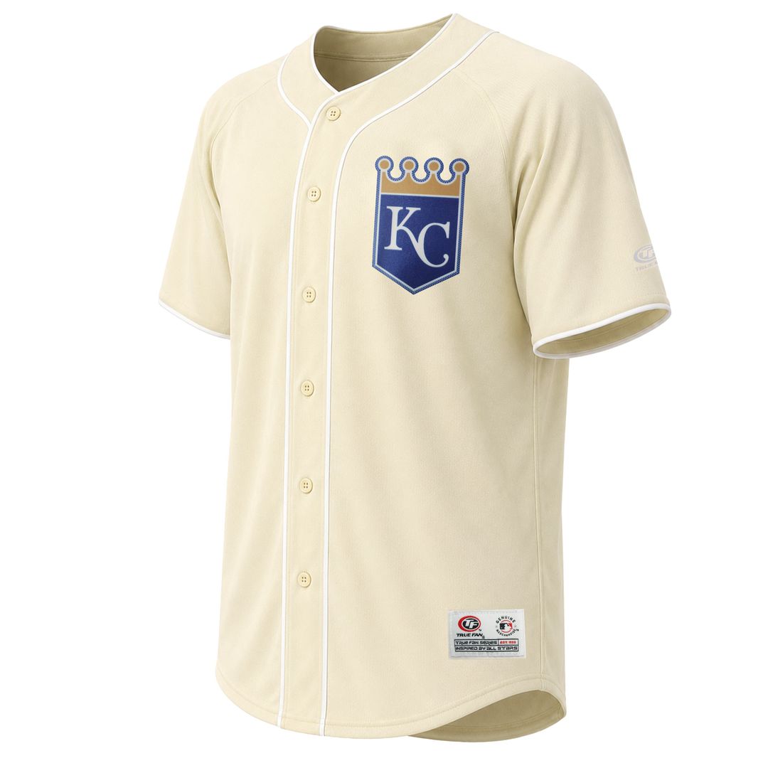 Kansas City Royals Cream Fashion Jersey