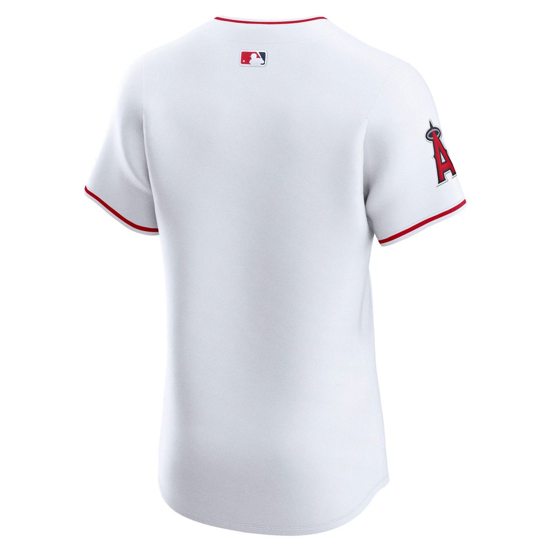Los Angeles Angels White Home Elite Jersey