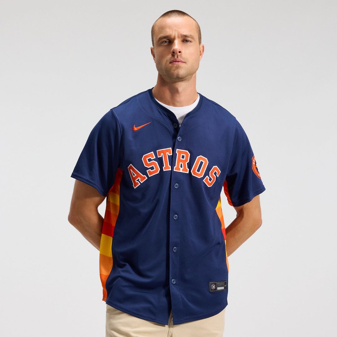 Houston Astros Jose Altuve Navy Alternate Limited Player Jersey